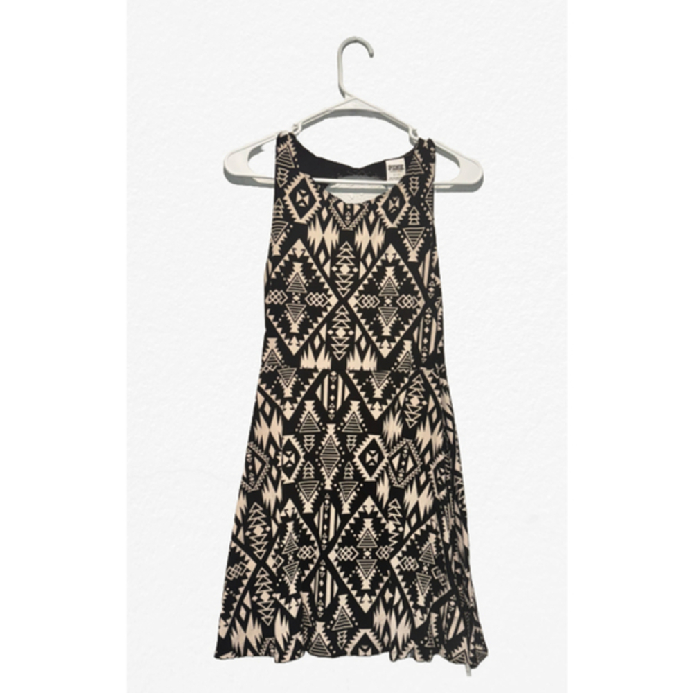Women's PINK Victoria's Secret A Line Skater Open Back Dress